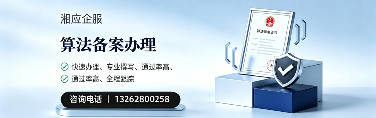 兰州算法备案申报服务