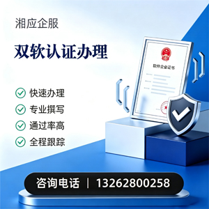 兰州双软认证申报服务