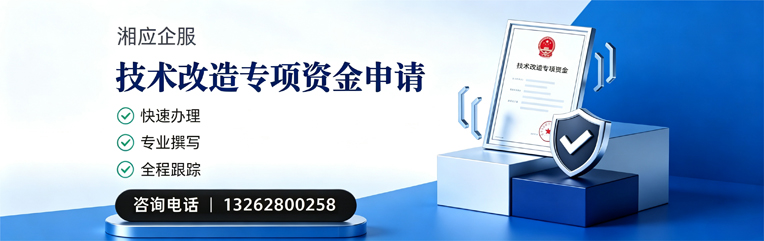 兰州技术改造专项资金申报服务