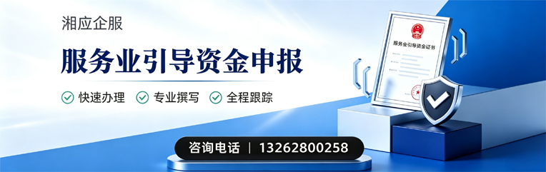 兰州服务业引导资金申报服务